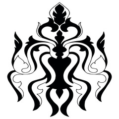 Symmetry Floral Clipart