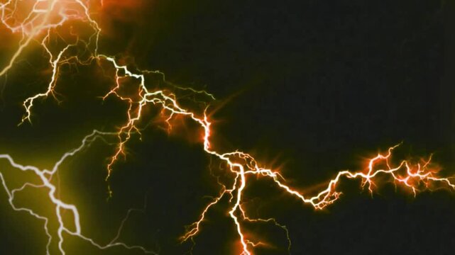 雷のエフェクトイメージ_Lightning effect image