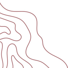 Topographic Abstract Corner