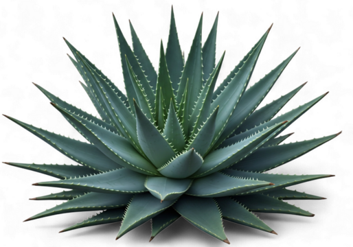 Stunning aloe vera plant radiating wellness and natural beauty, perfect for botanical designs, skincare promotions, and healthy living campaigns, capturing nature's healing power - Powered by Adobe