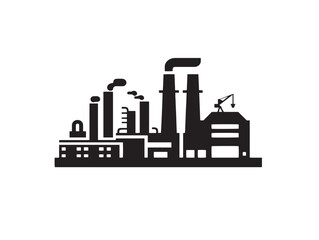 Fototapeta premium Nice industry icon vector illustration for beautiful and elegant business projects
