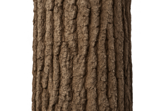 Tree bark texture with rough brown surface providing natural wood background and transparent elements