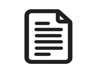 Beautiful Clean Report Icon Artwork with Elegant Monochrome Aesthetic