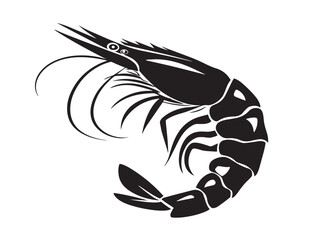 Stunning shrimp icon vector illustration with a beautiful and detailed seafood design