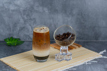 Ice Coffee Palm Sugar features espresso, milk, and palm sugar syrup over ice, delivering a rich, mildly caramelized sweetness and creamy texture. This refreshing blend balances bold coffee and tropica