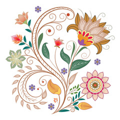Graphic elements for vector design. Swirl vintage elements decorative illustration. 
