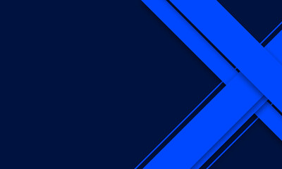 Modern Blue Geometric Abstract Background Clean Layered Shapes Design