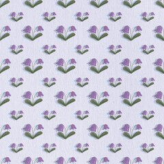 seamless pattern with flowers 