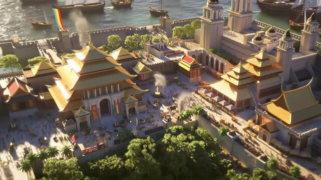 ancient Melaka city empire