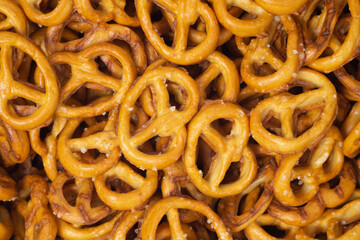 Pretzels as a texture