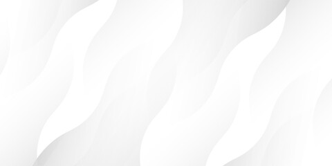 white background with abstract wave line, curve crease