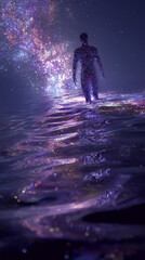 the generated art. awareness of astral energies of the subtle plane.