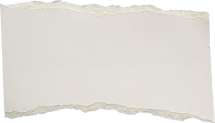 White ripped paper torn edges strips isolated on black background