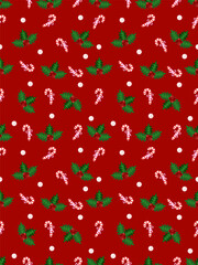 Christmas background with snowflakes