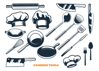 cooking tools set design