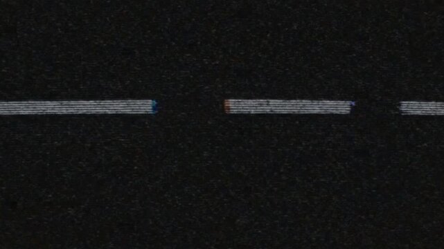 Retro vhs static noise overlay with crt flicker and rgb split