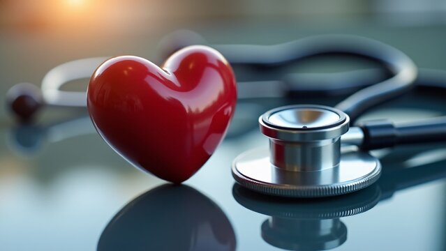 Heart Health and Stethoscope