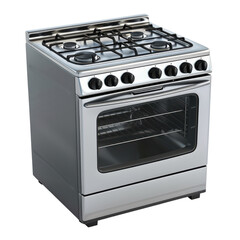 Modern Stainless Steel Gas Range Stove Appliance for Culinary Kitchen Home Cooking and Design Ideas