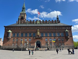 landscape in Copenhagen, Denmark, Northern Europe