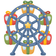 Carnival Ferris wheel 