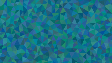 A captivating canvas of cerulean and emerald tones, where geometric precision intertwines with artistic expression in a mesmerizing display