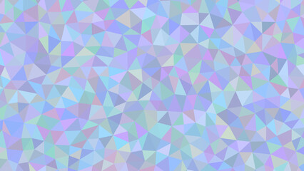 A delicate and ethereal low poly design with pastel hues, creating a soft and calming abstract background with geometric precision