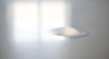 Blurred abstract image with soft focus and bright light.