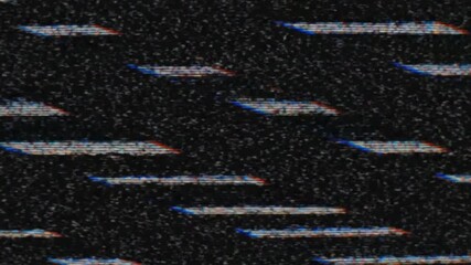 Retro crt noise texture with vhs glitch, flicker, and distortion