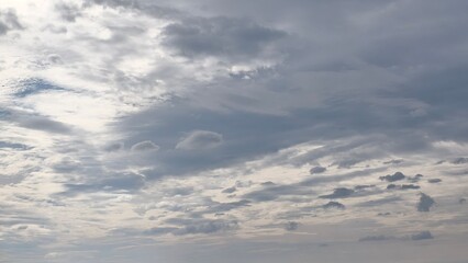 blue sky with clouds