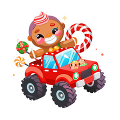 toy car on a white background