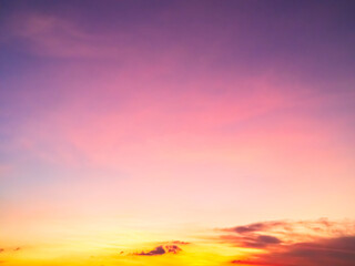 Sky sunset evening sunrise cloud weather dramatic landscape goldent and indigo color gradient pastel horizon, twilight yellow golden reflection morning nature environment energy ecosystem change