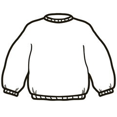 Minimalist Line black  Drawing of a Winter Christmas, Elegant Design, Cute hand drawn.