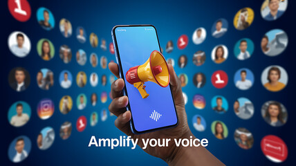 Boost Your Online Presence with Engaging Mobile Content and a Powerful Voice, Reach Your Audience Now, Captivate with Mobile Marketing Today