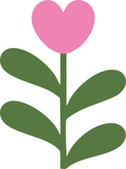 Abstract Floral Vector Set &ndash; Minimal Geometric Flowers