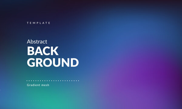 Abstract liquid background. Gradient mesh. Effect blend bright color. Blurred fluid colorful mix. Modern design template for web cover, header, ad banner, poster, brochure, flyer. EPS vector image