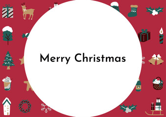 クリスマス背景イラスト