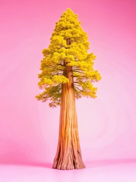 Ancient Redwood Tree Stand Alone