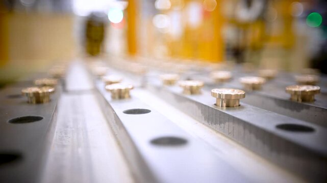 Industrial Manufacturing Machine Parts and Brass Fasteners