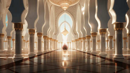 Fototapeta premium Grand Mosque Interior