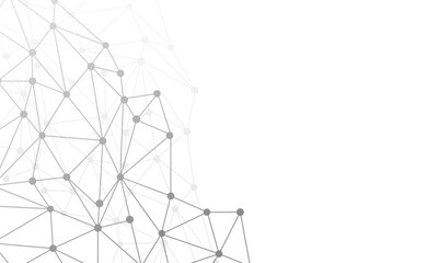 ネットワークの幾何学抽象背景