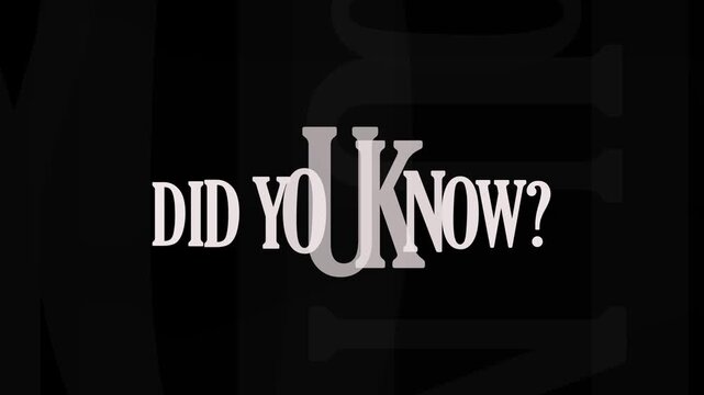 did you know sign 