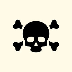 biker patch skull crossbones icon, pirate symbol, dead icon, jolly roger, gothic skull vector, black n white tattoo design skull, skull t-shirt design, poison warning, sticker pirate apparel graphic, 