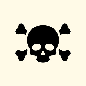 biker patch skull crossbones icon, pirate symbol, dead icon, jolly roger, gothic skull vector, black n white tattoo design skull, skull t-shirt design, poison warning, sticker pirate apparel graphic, 
