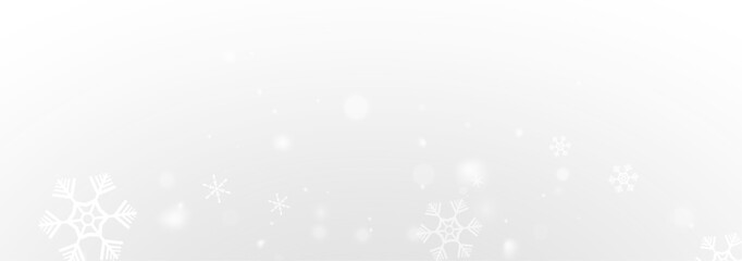 Snowflake snowfall overlay for festive Christmas and winter illustration
