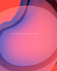 Abstract gradients blend, creating flowing shapes. Pink, purple, orange hues dominate design. Modern, vibrant aesthetic.