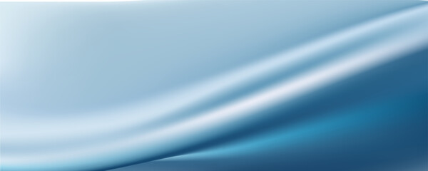 White blue elegant light background abstract silk satin waves grainy texture banner header poster design