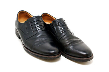 Elegant black dress shoes perfect for formal occasions