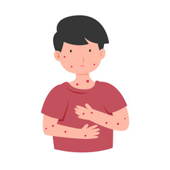 syphilis symptoms. syphilis infection disease concept