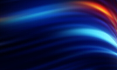 Fototapeta premium Futuristic Panorama hyperspace speed Tunnel light trail Streaks background 3D rendering vector illustration design in eps 10.