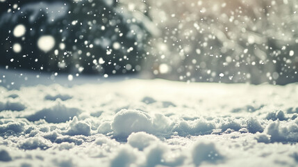 Tree branches covered in snow. closeup of snow covered evergreen branch in forest. snow covered pine needles